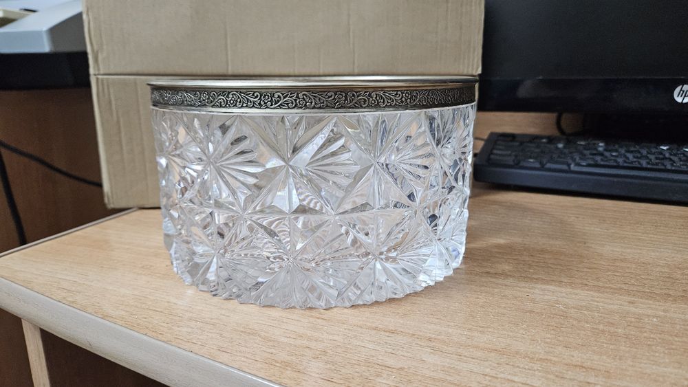 Фруктовница мельхиоровая