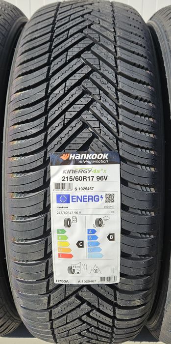 215/60 R17 96V, HANKOOK Kinergy H750, Anvelope All Season M+S PROMOTIE