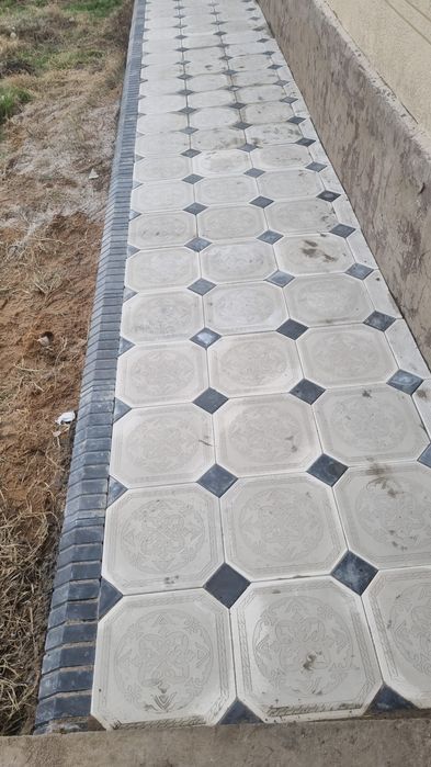 Укладка брусчатка