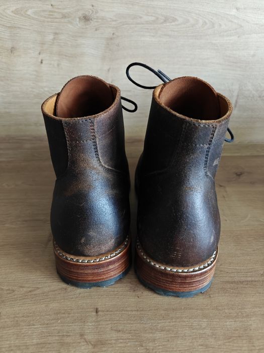 Bocanci cusuți de mână Goodyear welt Junkard