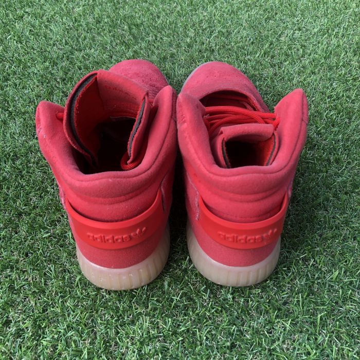 Adidas Tubular Invader Strap Red-35