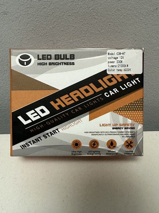 Led H7 CanBuz (fara eroare in bord ) Calitate premium ‼️