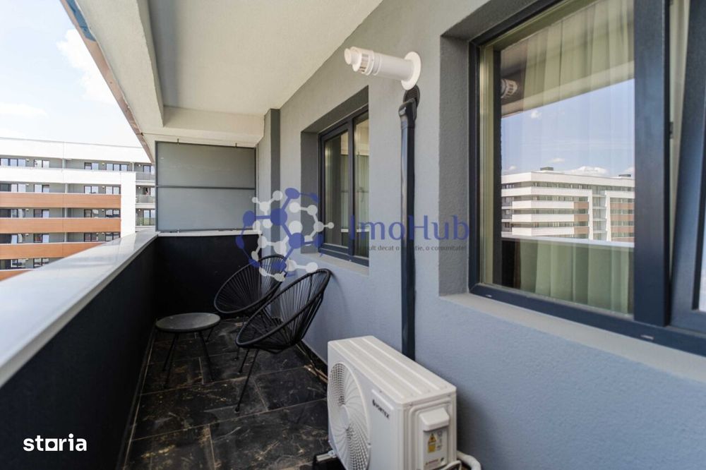 Apartament 2 camere in Copou, mobilat lux, jacuzzi, etaj 8
