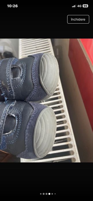 Încălțăminte bebe piele