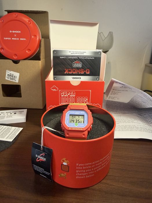 Ceas G-shock Super Mario