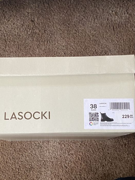 Ghete damă piele naturală Lasocki