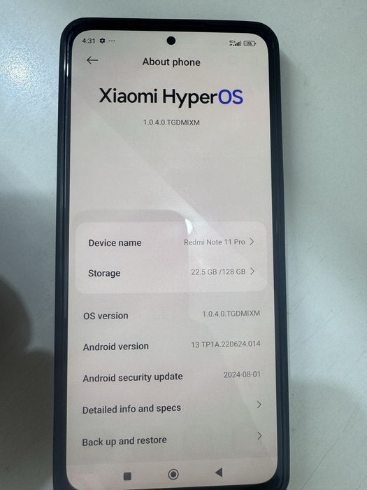 Redmi not 11 pro