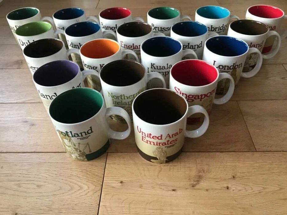 Колекционерски чаши Starbucks градове и държави 475мл 16oz cities countries