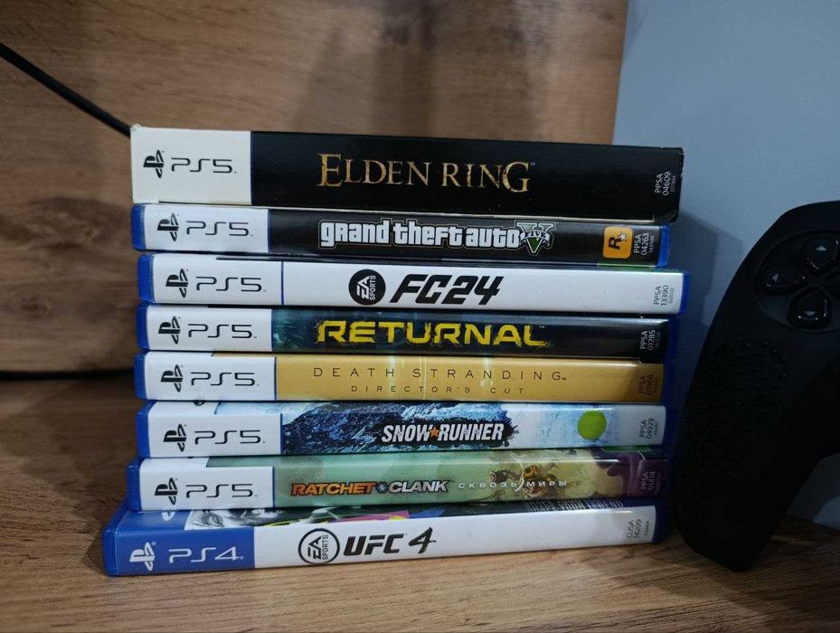 Продам PS5 с играми