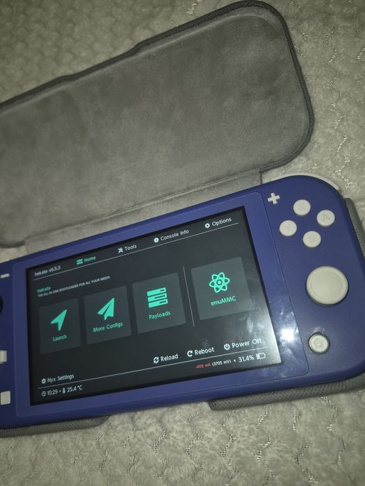 Nintendo switch lite с чип