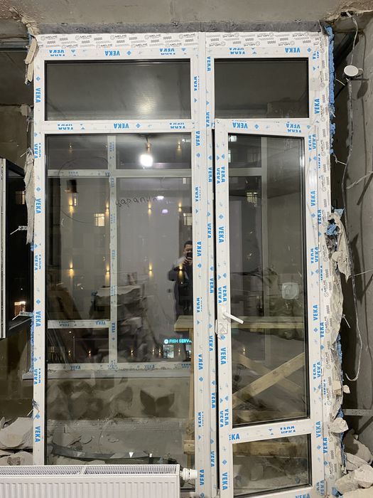 Бу Балкон дверь окна от новостройки