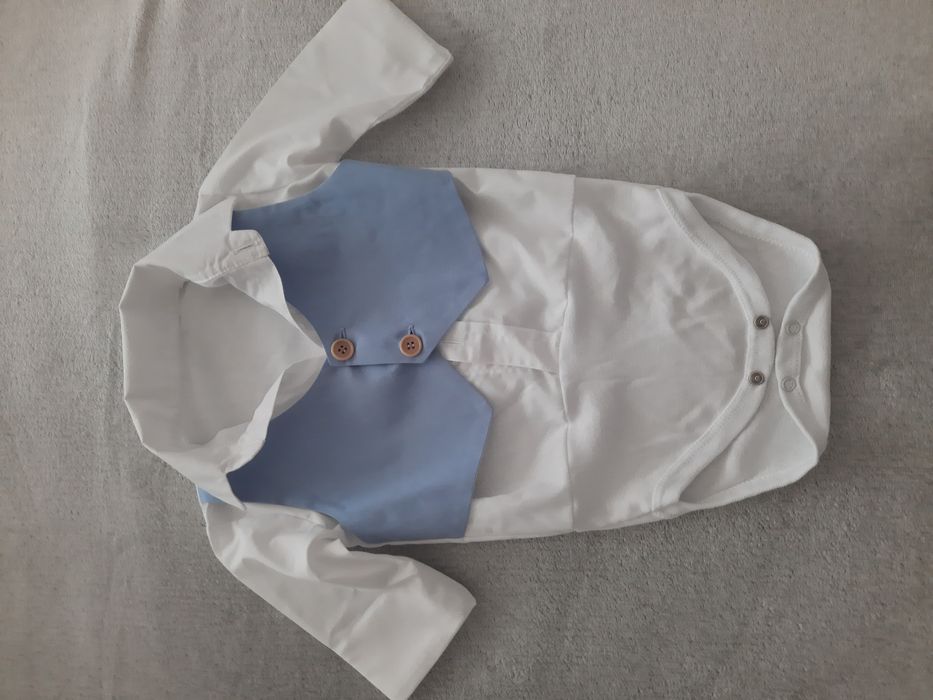 Costumas botez băieți 6 piese, marimea 74