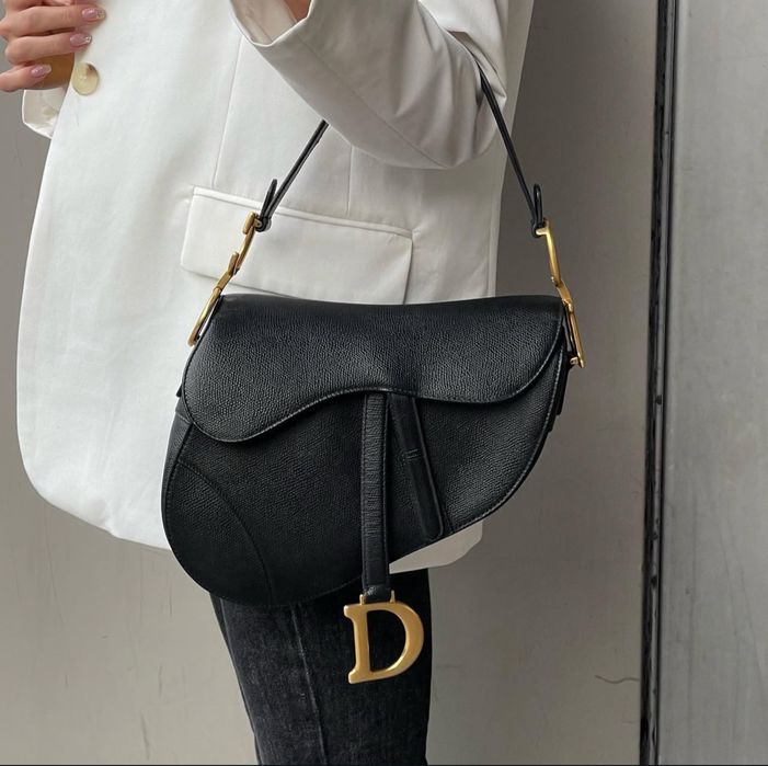 Сумка Диор натуральрая кожа