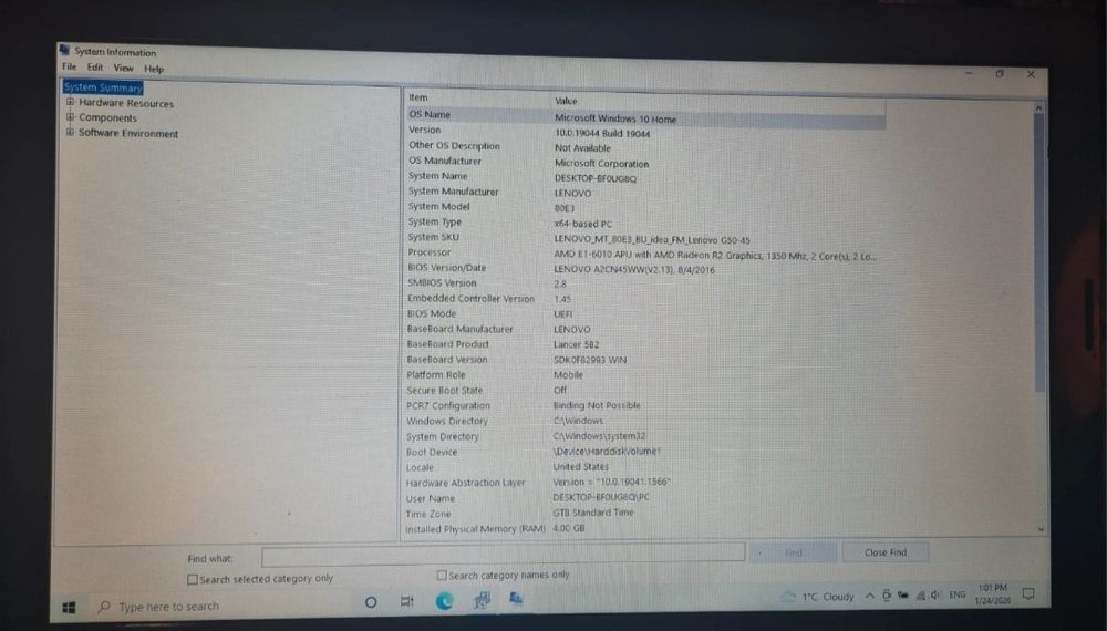 Laptop Lenovo G40-30