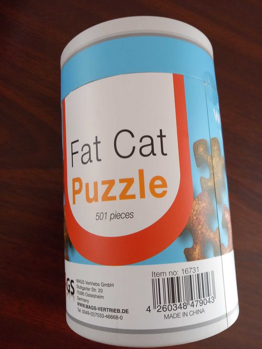 Puzzle Fat Cat 501 piese