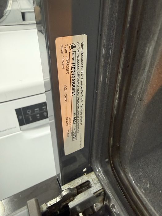 Фурна и плот за вграждане Siemens нов модел