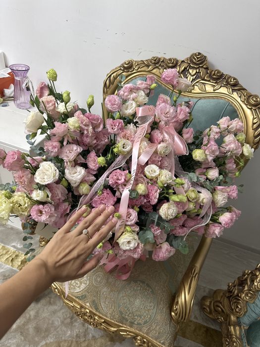 Свежий букет, Rose -18000