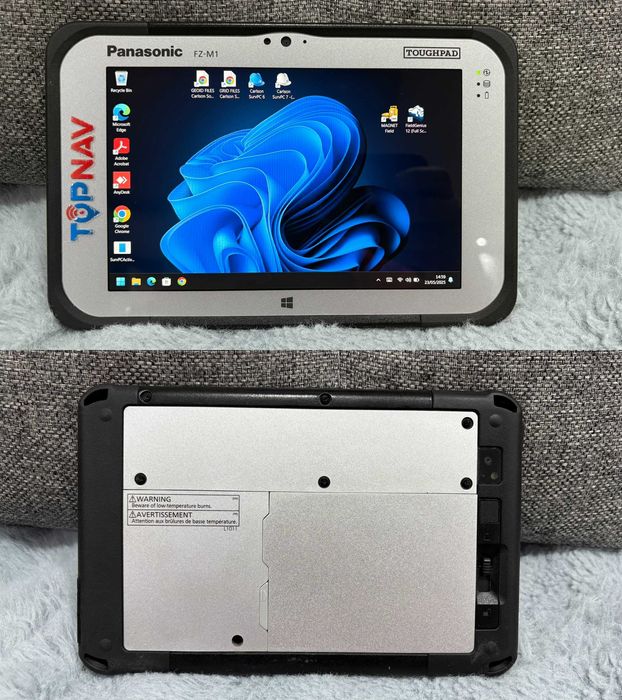 Tableta  Rugged Panasonic FZ-M1 GPS Controler SURVCE Magnet Field