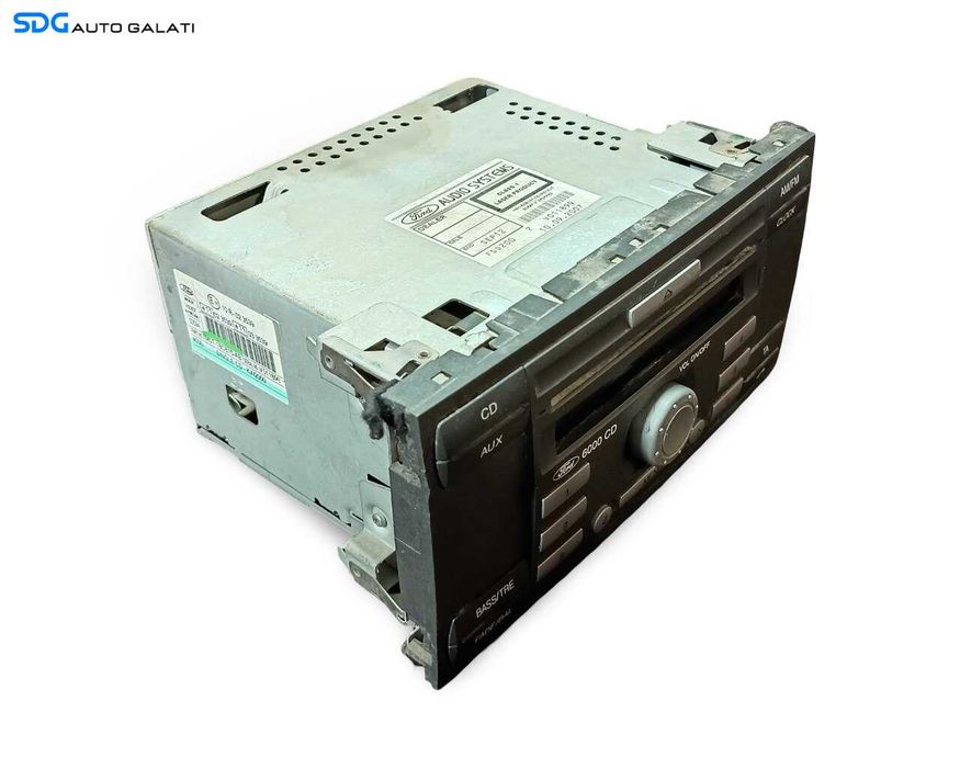 Unitate Radio CD Player Single CD KW2000 6000CD Ford Focus 2 2004 - 2007 Cod 7M5T-18C815-AB [LR5085]
