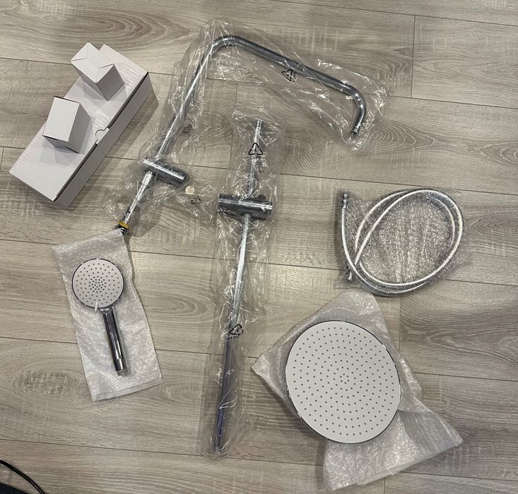 термостатичен душ комплект/ термостатична душ-колона FAYANS CAMELLIA-T