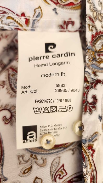 Нова мъжска риза Pierre Cardin