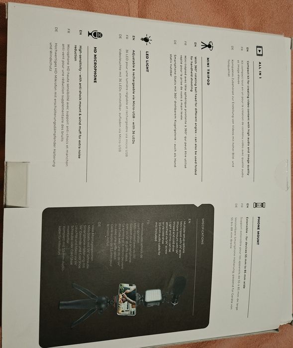 Treci la nivelul următor în Vlogging! Tot ce ai nevoie, într-un singur kit.
