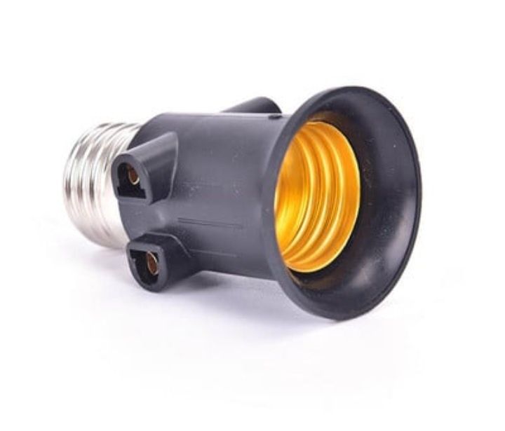 Фасунга за крушка Е27 с контакти 
Монтира се директно в стандартн