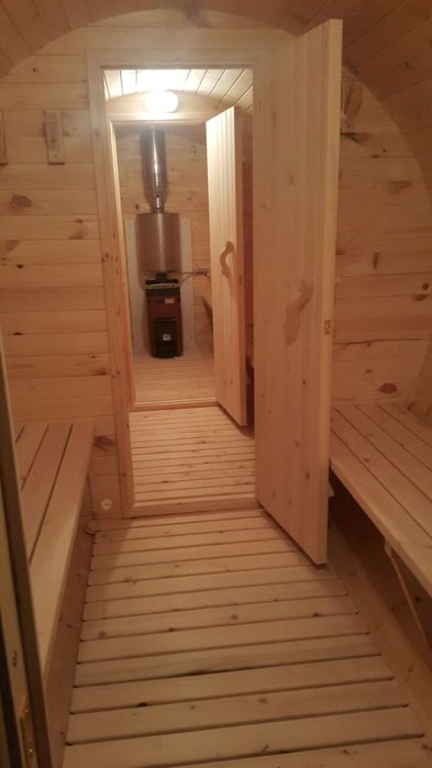 Баня бочка под ключ