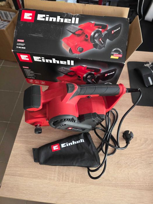 Einhell TC-BS 8038 - Slefuitor cu banda, 800 W, 533x76 mm