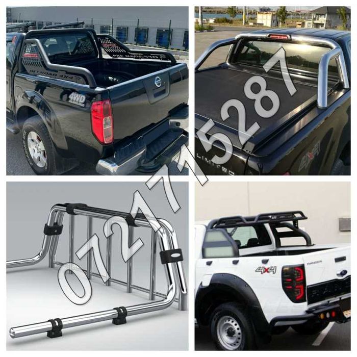 Rollbar inox Hilux, Ranger, L200, Amarok, D-max, Navara, Ram..