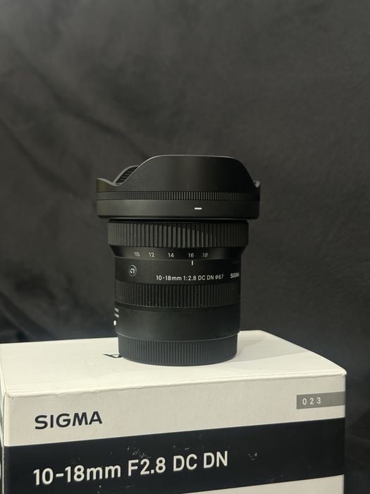 Sigma 10-18 f2.8