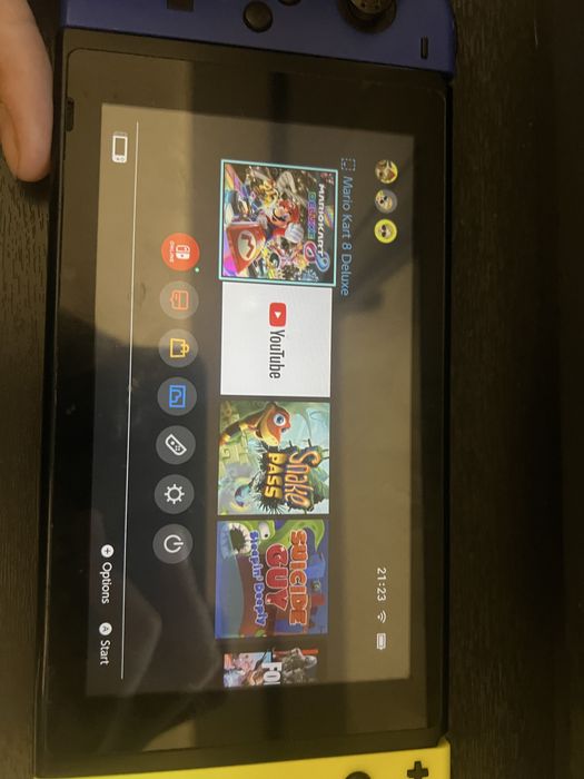 Nintendo switch  cu multe jocuri