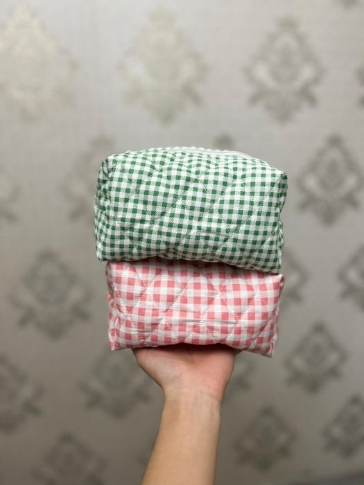 Косметичка в клетку