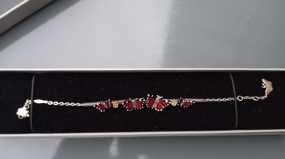 Brățara argint Roberto Bravo colecția Monarch Butterfly