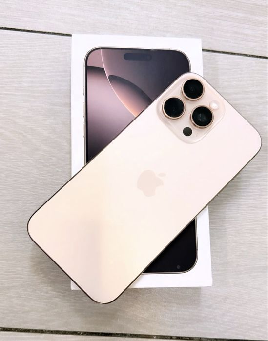 iPhone 16 ProMax 256Gb Desert Titanium Akk: 90% Kelwamiz