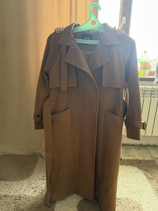 Пальто.драп мягкий р 42/46