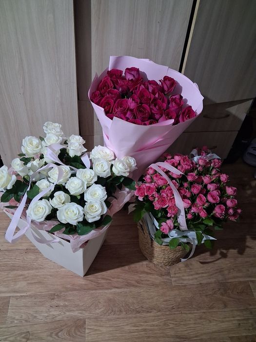 Свежые цветы розы