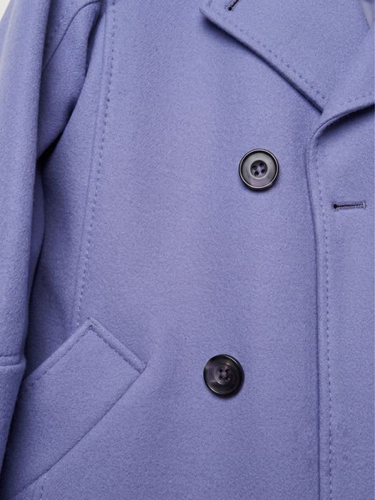 Двубортное пальто