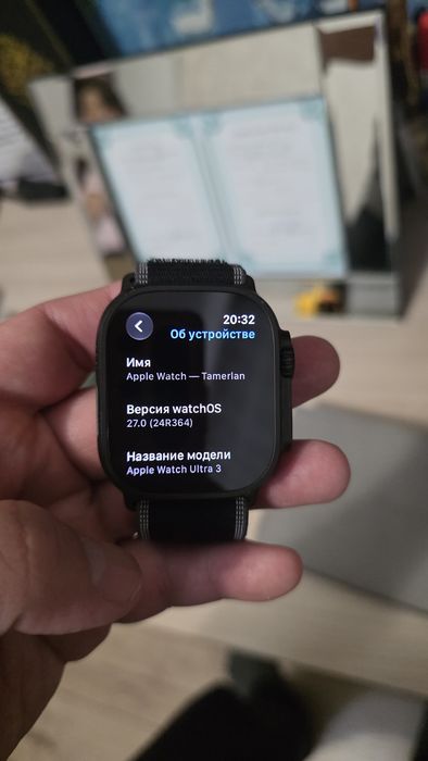 Apple watch 3 49mm black