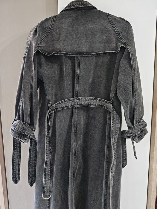 Trenci blugi negru Answear