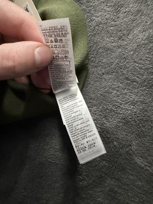 Calvin Klein monologo patch beanie caciula unisex culoare kaki noua