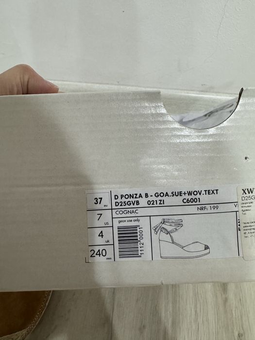 Босоножки Geox 37 размер