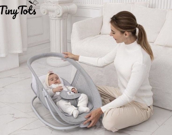 Автоматически шезлонг детский