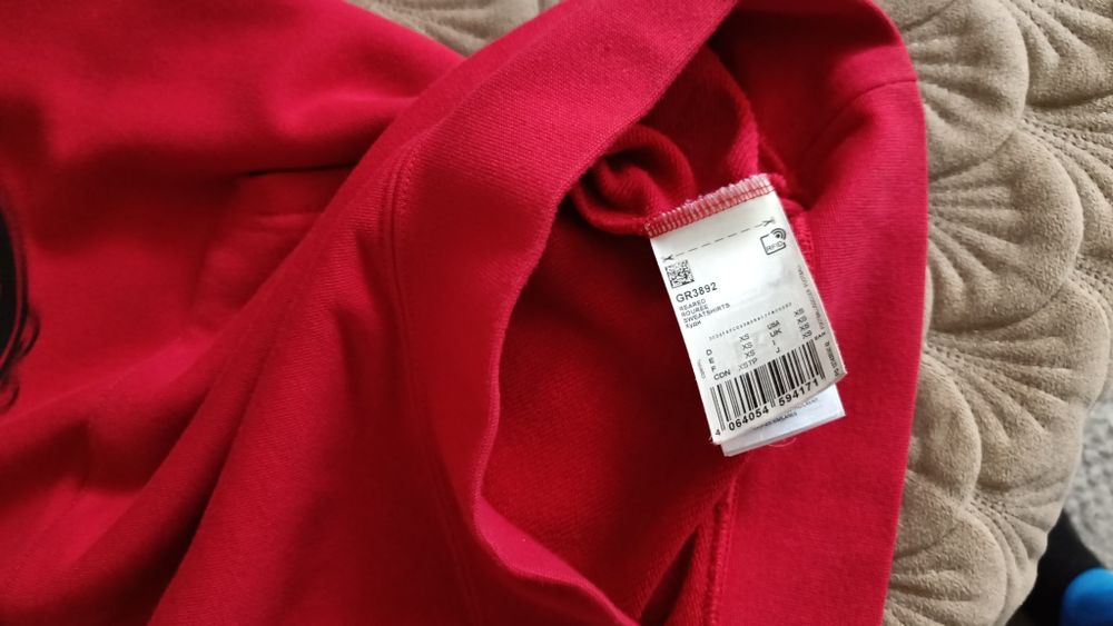 Худи adidas red продам