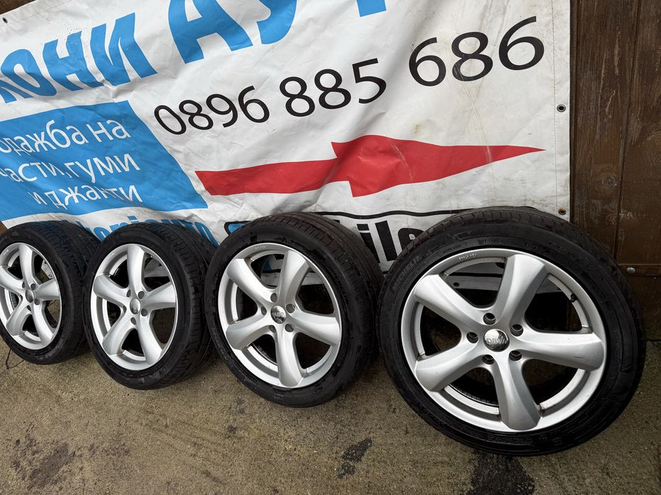 17 5х112 джанти с летни гуми