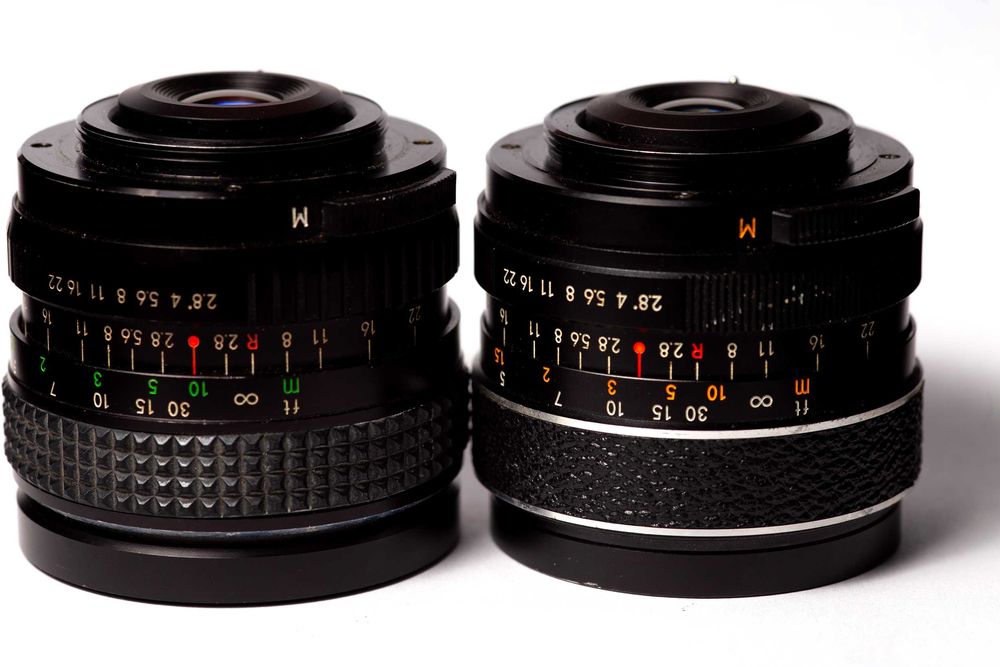 обективи М42 -  Auto Revuenon 35/2.8 и Pentacon 50/1.8