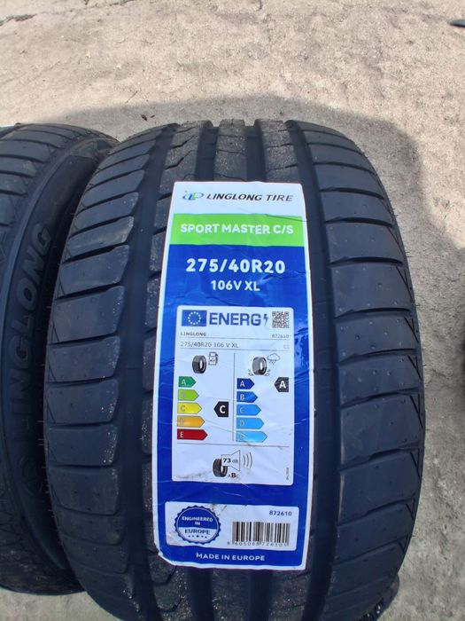 Anvelope noi vara 275/40R20 315/35R20 BMW X5 X6 DOT 2026 Linglong Sport Master