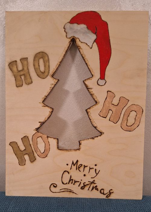 Картина на дърво