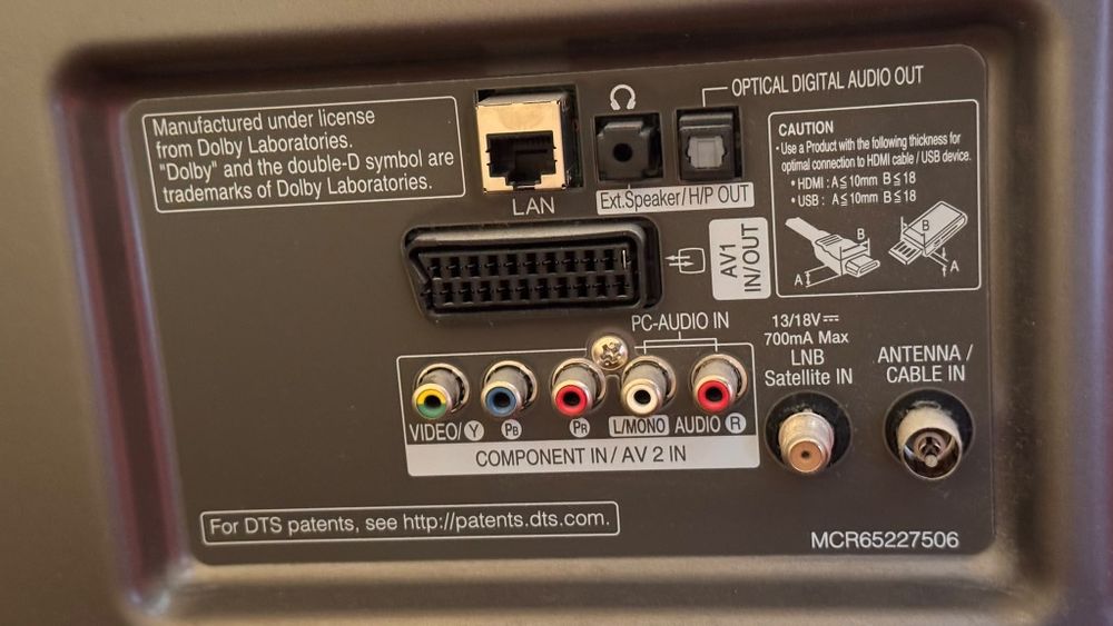 LG smart TV 42LB652V