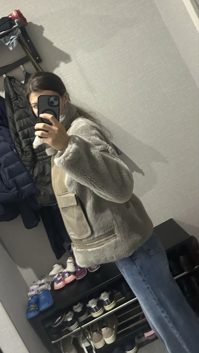 Дубленка демисезонная женская